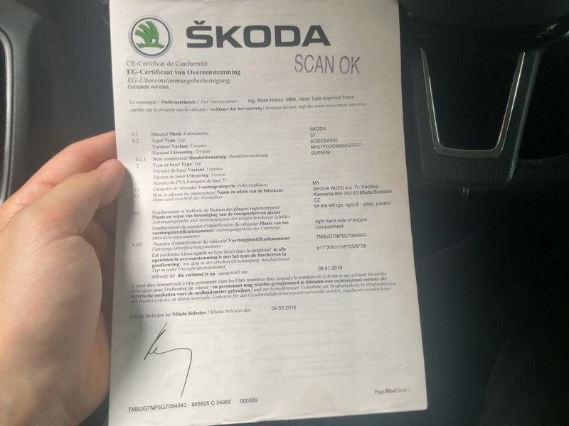 Skoda Superb 1.6 TDI Ambition 2016 – снимка 22