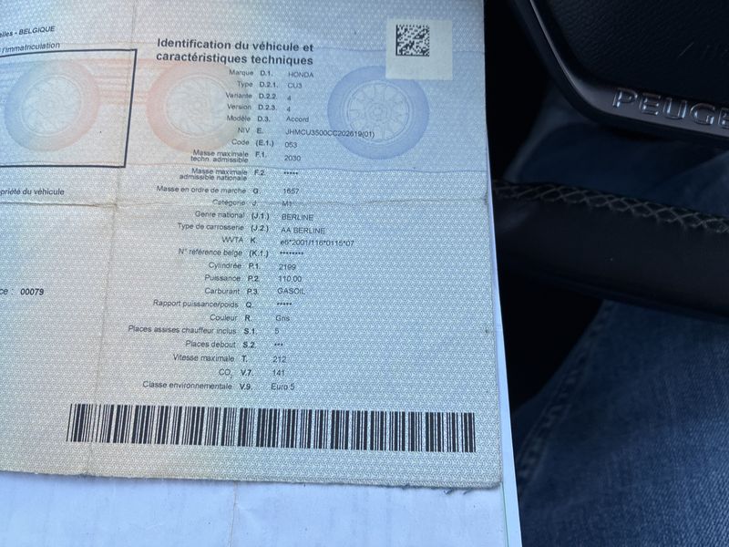 Honda Accord 2.2 DTEC Comfort 2014 – снимка 15