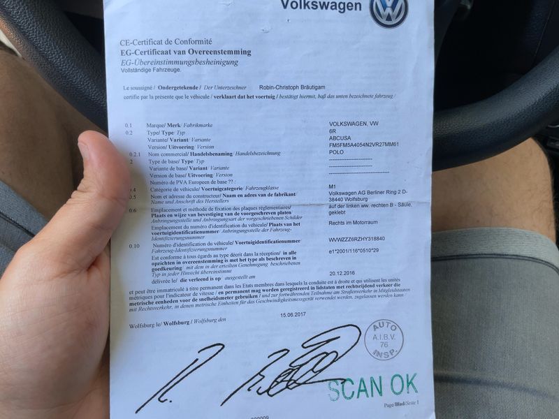 Volkswagen Polo 1.4 TDI Trendline BlueMotion Tech 2017 – снимка 21