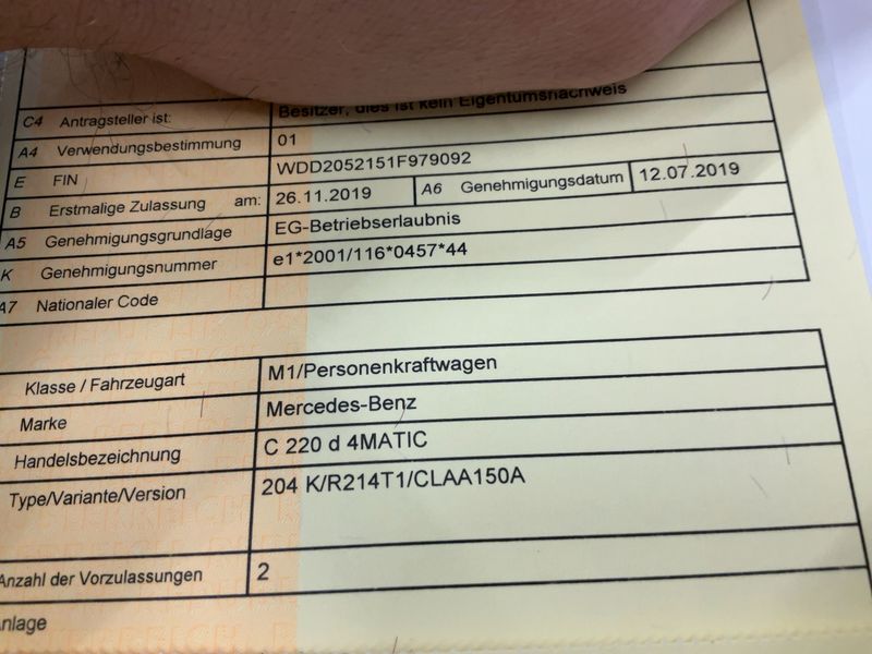 Mercedes-Benz C-Klasse C 220 d T 4Matic 2019 – снимка 21