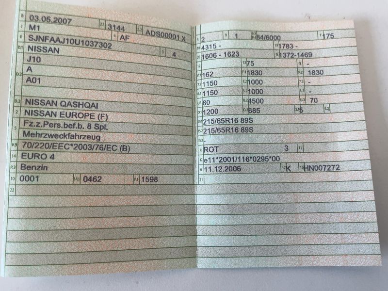 Nissan Qashqai 1.6 Acenta 2007 – снимка 21