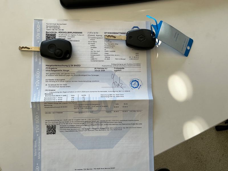 Renault Kangoo 1.5 dCi TomTom Edition 2012 – снимка на щета