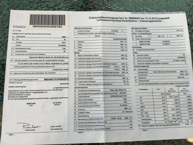 BMW 3er 318d 2015 – снимка 22