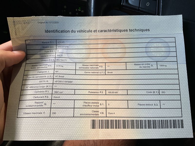 Volvo V70 2.0 D3 Momentum 2008 – снимка 5