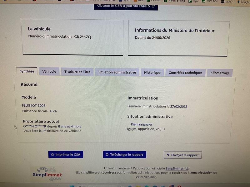 Peugeot 3008 1.6 HDi Active 2012 – снимка 6