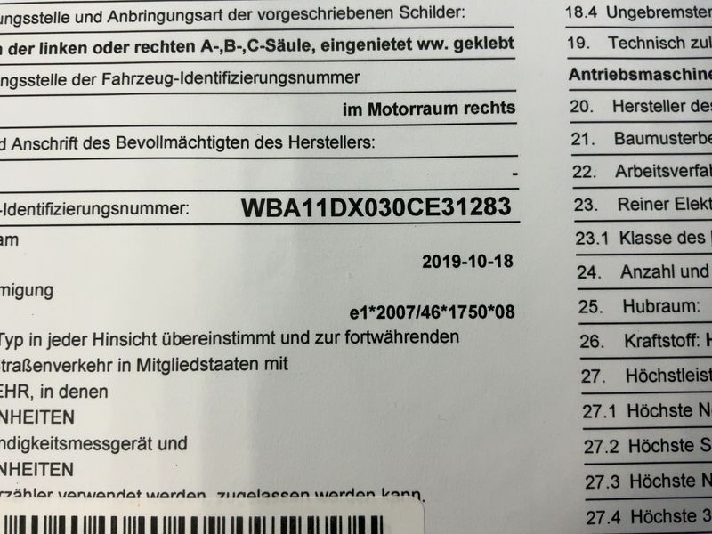 BMW 5er 520d Mild-Hybrid Sport Line 2020 – снимка 22