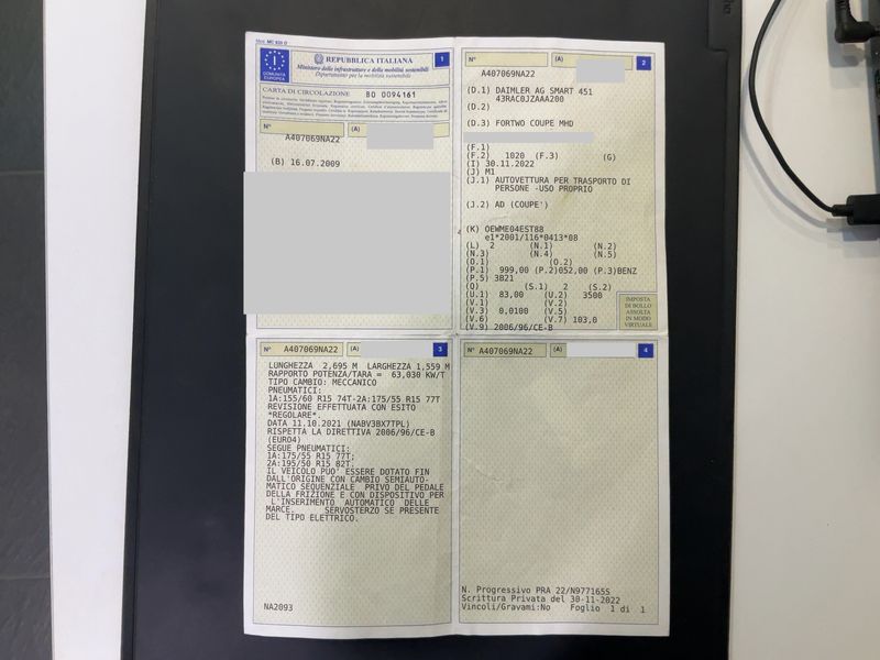 Smart fortwo 1.0 Micro Hybrid Drive pure 2009 – снимка 20