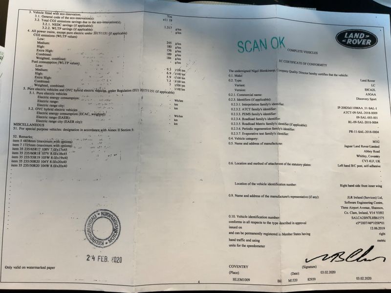 Land Rover Discovery Sport 2.0 Td4 Mild-Hybrid AWD 2020 – снимка 22