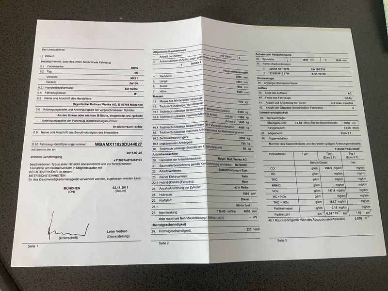 BMW 5er 520d 2011 – снимка 21