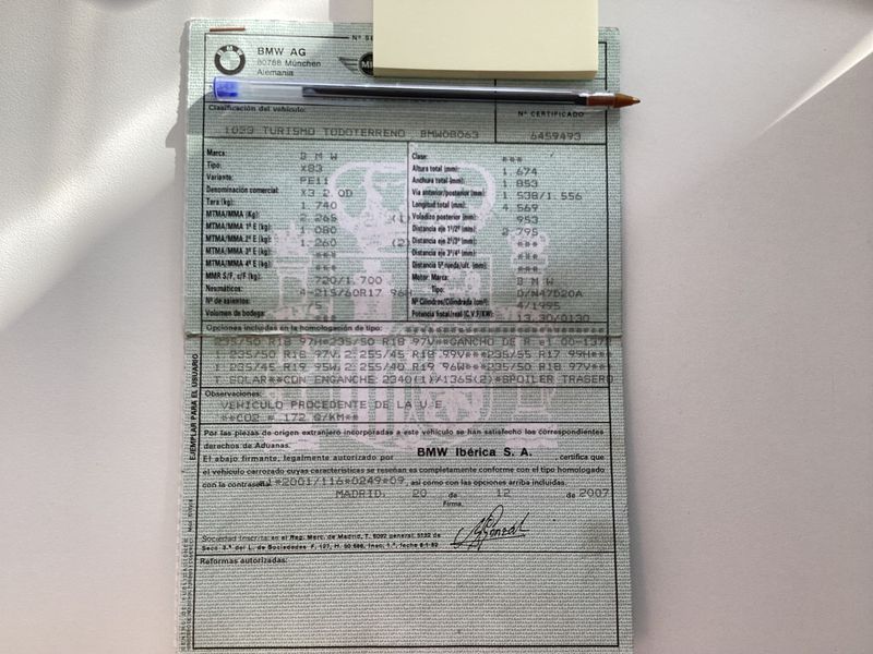 BMW X3 xDrive 20d 2007 – снимка 6