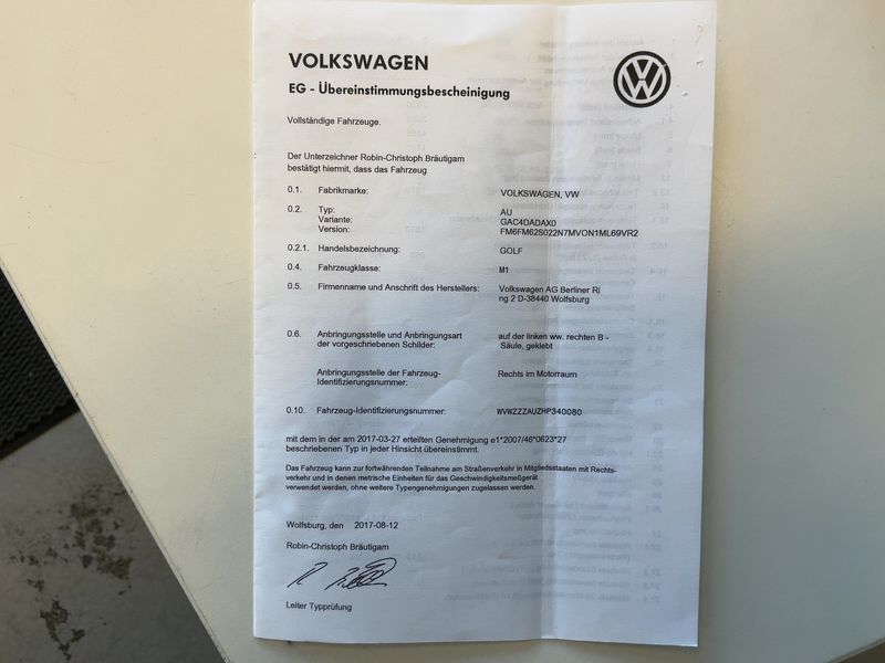 Volkswagen Golf VII 1.5 TSI ACT Highline BlueMotion Tech 2017 – снимка 21