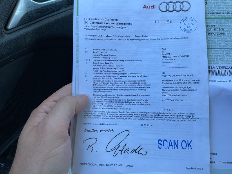 Audi A3 Sportback 1.6 TDI Ambition 2016 – снимка 22