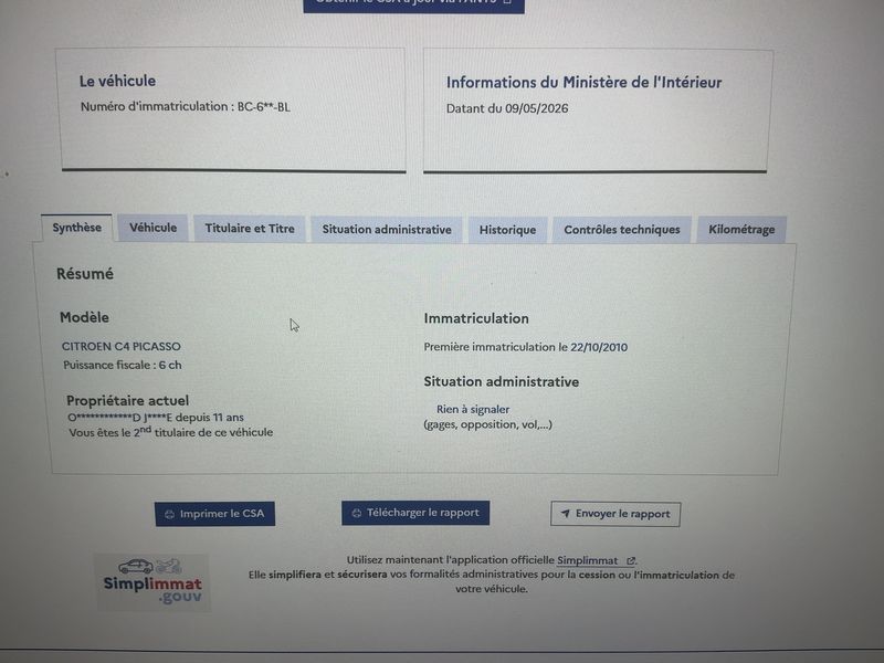 Citroen C4 Grand Picasso 1.6 HDi 2010 – снимка 6