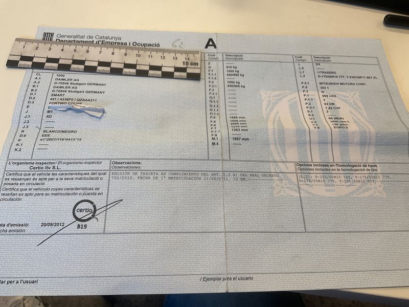 Smart fortwo 1.0 Turbo Basis passion 2011 – снимка 21