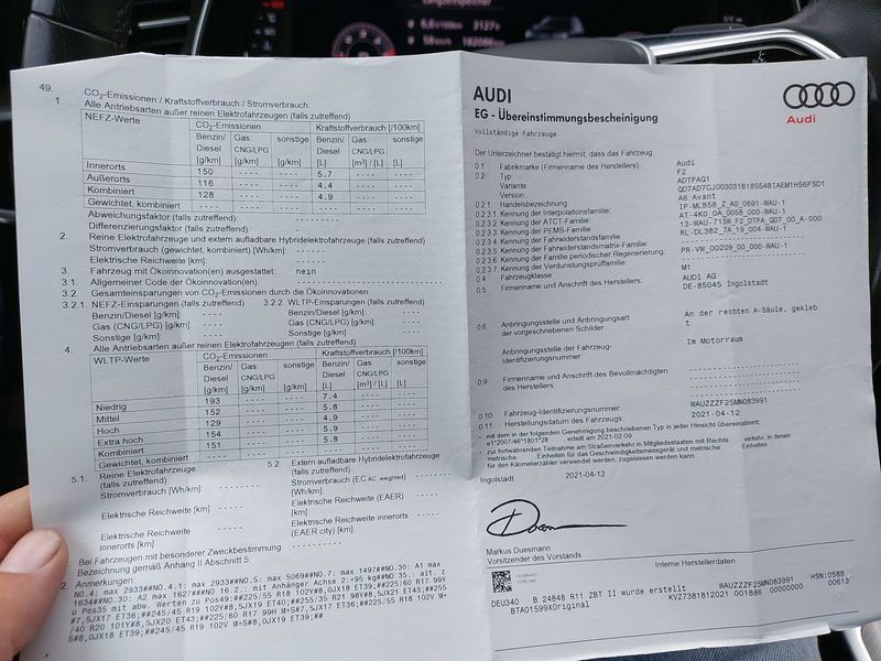 Audi A6 40 TDI Mild-Hybrid quattro Sport 2021 – снимка 16