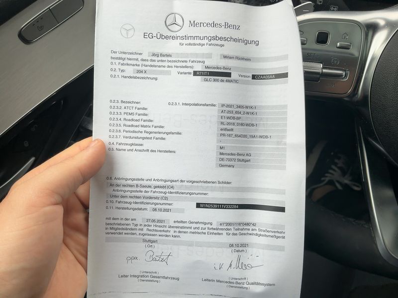 Mercedes-Benz GLC-Klasse GLC 300 de 4Matic AMG Line 2022 – снимка 21