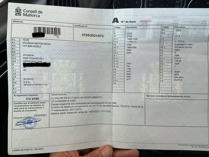 Hyundai ix55 3.0 V6 CRDi Style 2010 – снимка 20
