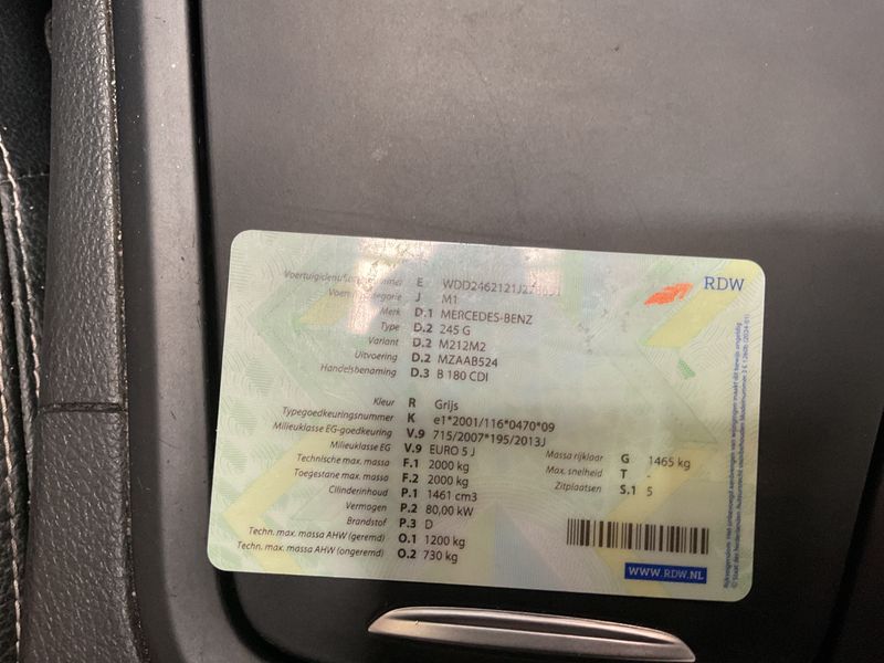 Mercedes-Benz B-Klasse B 180 CDI 2014 – снимка 20