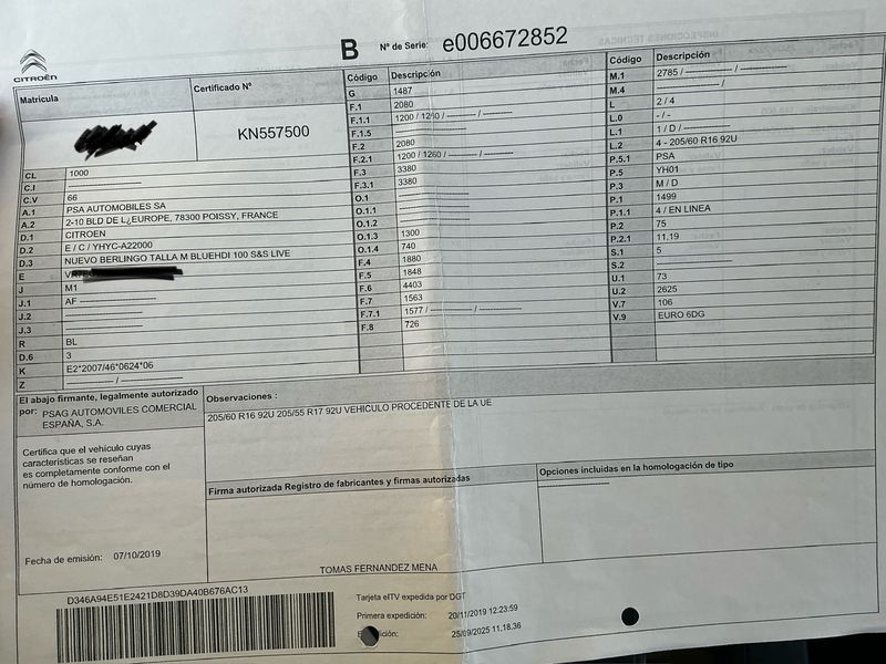 Citroen Berlingo 1.5 Blue-HDi Live M 2019 – снимка 21