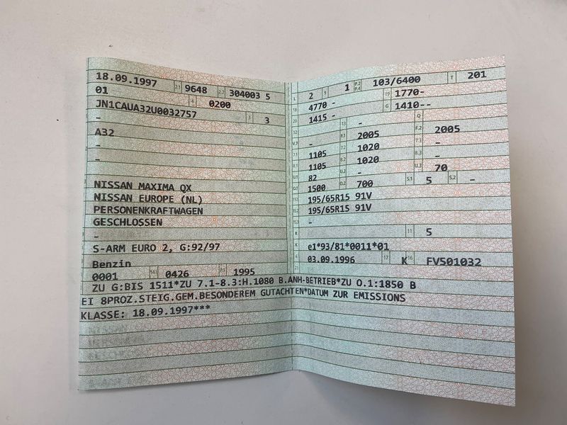 Nissan Maxima 2.0 V6 SE 1997 – снимка 5