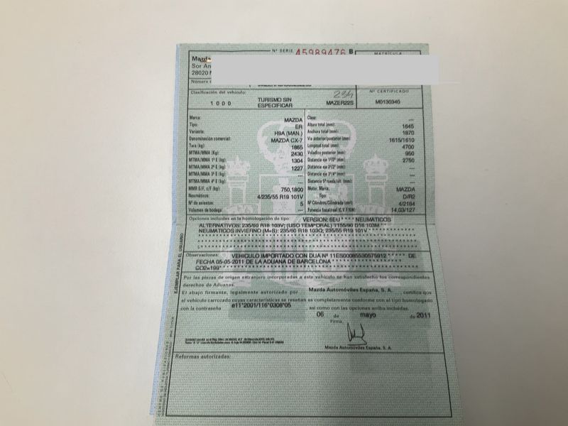 Mazda CX-7 2.2 Turbodiesel Luxury 2011 – снимка 21