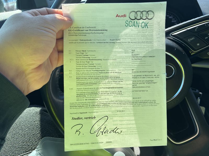 Audi A3 Sportback 1.4 TFSI ACT 2017 – снимка 17