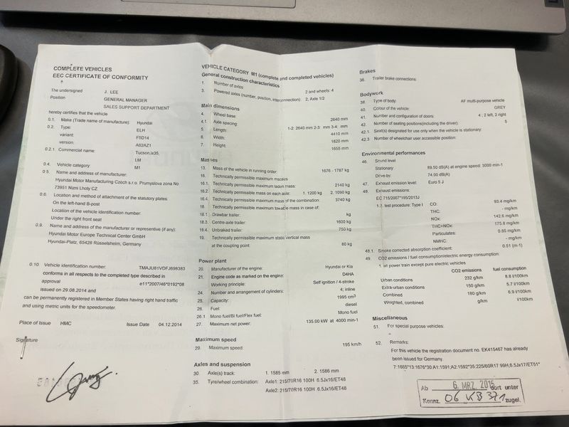 Hyundai ix35 2.0 CRDi Style AWD 2015 – снимка 22