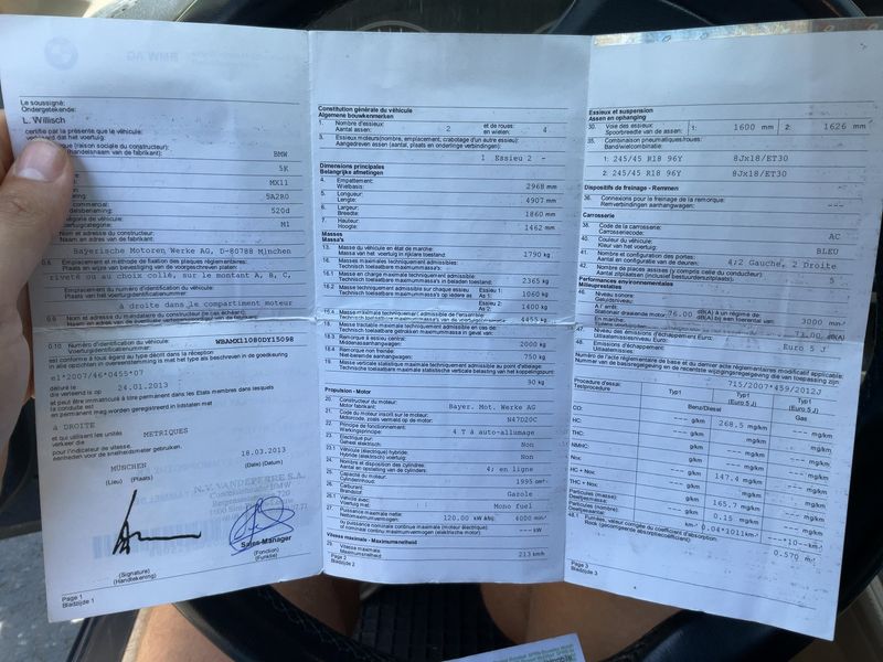 BMW 5er 520d 2013 – снимка 16