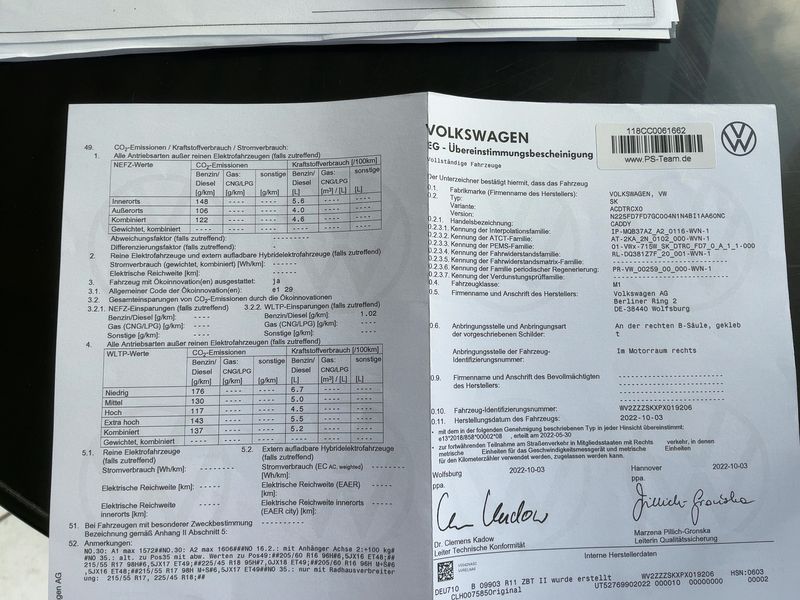 Volkswagen Caddy 2.0 TDI 2022 – снимка 22