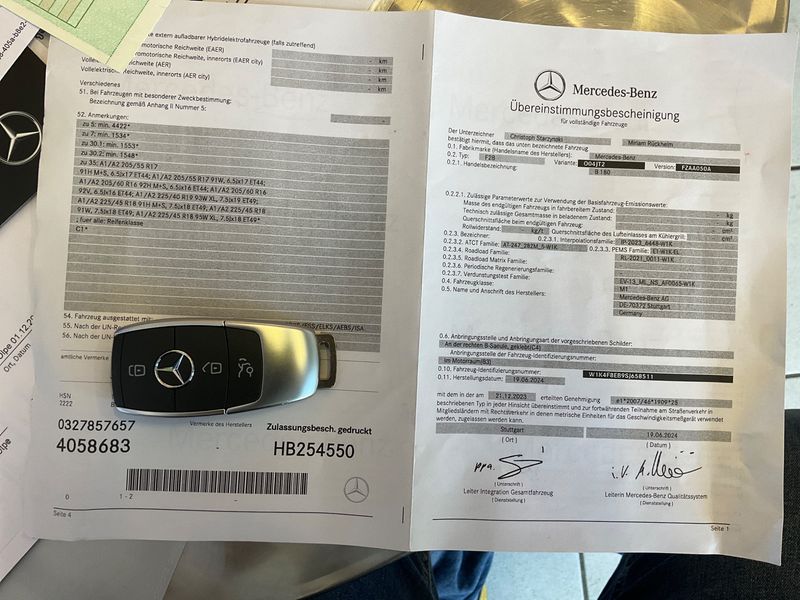 Mercedes-Benz B-Klasse B 180 Mild-Hybrid Progressive 2024 – снимка 21