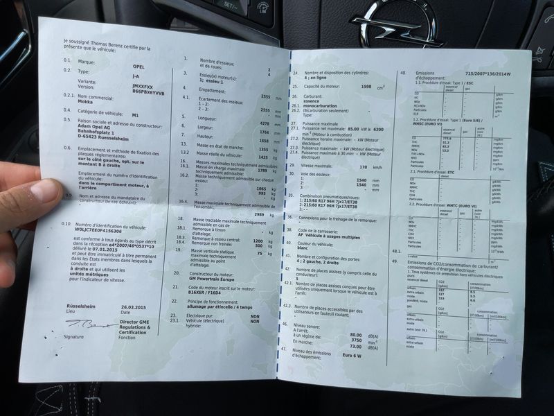 Opel Mokka 1.6 Edition ecoFlex 2015 – снимка 21