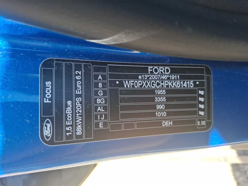 Ford Focus 1.5 EcoBlue TDCi Titanium 2019 – снимка 22