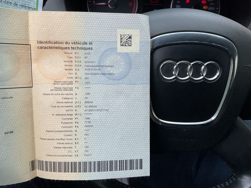 Audi A3 Sportback 1.6 TDIe Attraction 2011 – снимка 5