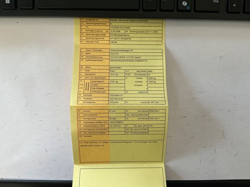 Toyota Prius 1.5 Executive 2006 – снимка 5