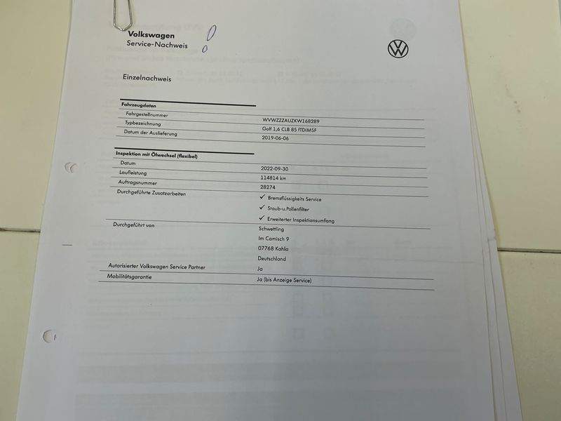 Volkswagen Golf VII 1.6 TDI Allstar BlueMotion Tech 2016 – снимка 30