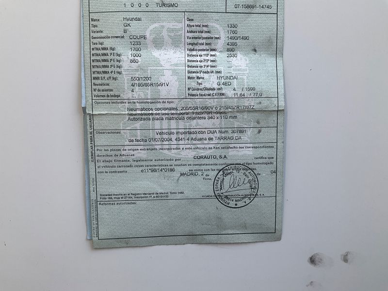 Hyundai Coupe 1.6 FX 2004 – снимка 6