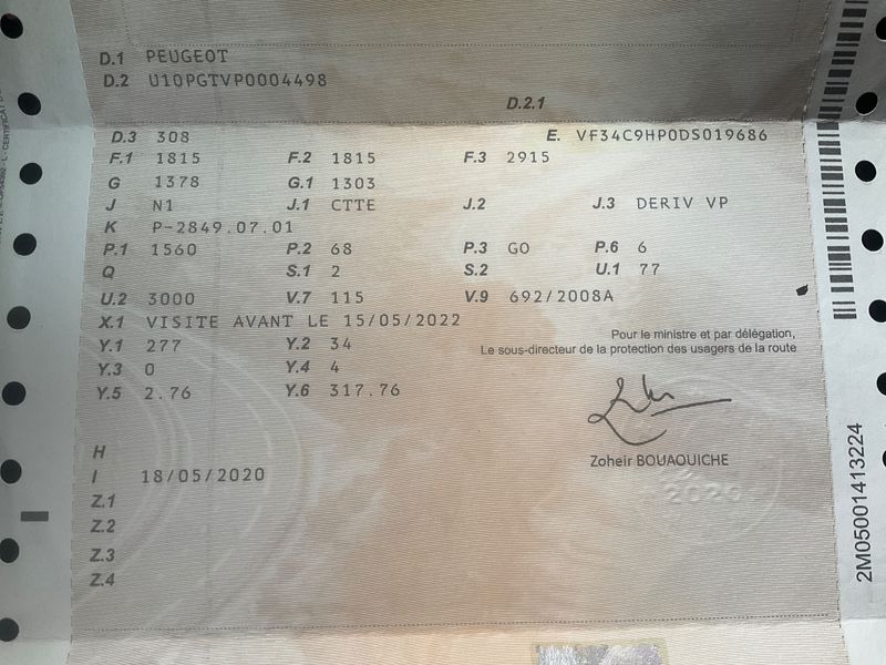 Peugeot 308 1.6 HDi Affaire Pack CD Clim 2013 – снимка 5