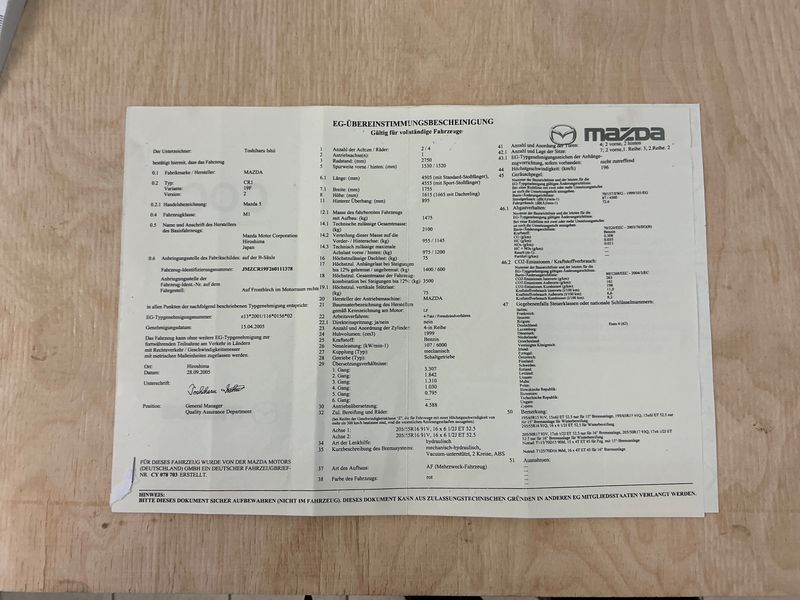 Mazda 5 2.0 Top 2005 – снимка 6