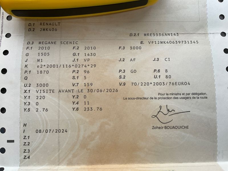 Renault Scenic 1.9 dCi Authentique 2008 – снимка 5