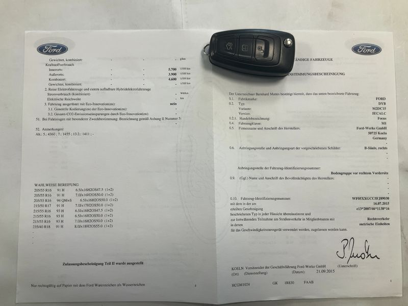 Ford Focus 1.0 EcoBoost Business 2015 – снимка 21