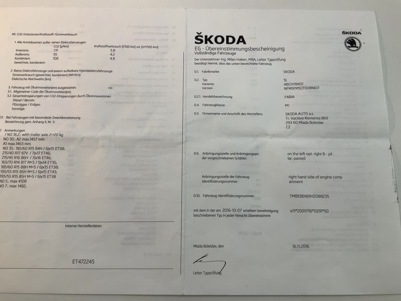 Skoda Fabia 1.0 MPI Red & Grey 2016 – снимка 21