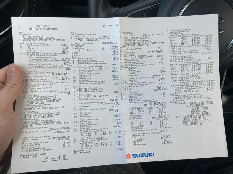 Suzuki Swift 1.2 DualJet Mild-Hybrid Clear 2024 – снимка 22
