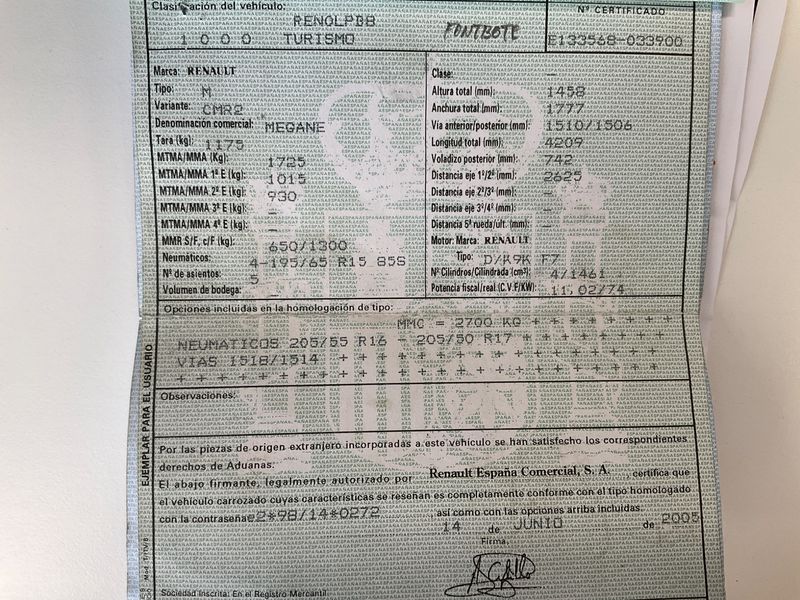 Renault Megane 1.5 dCi Authentique Confort 2005 – снимка 6