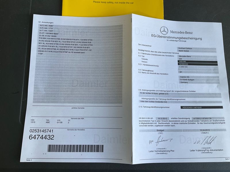 Mercedes-Benz C-Klasse C 200 CDI BlueEfficiency Avantgarde 2013 – снимка 23