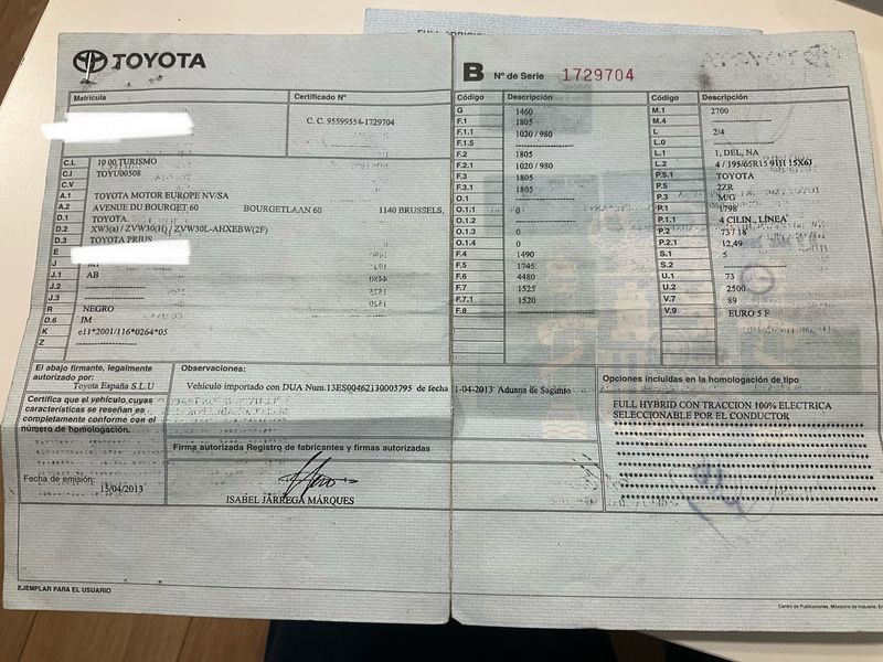 Toyota Prius 1.8 Advance 2013 – снимка 6