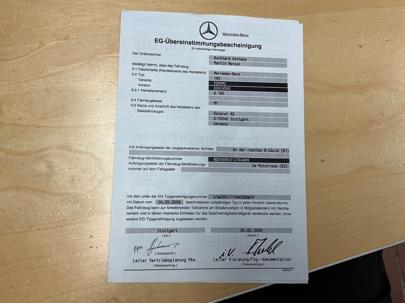Mercedes-Benz A-Klasse A 160 Classic 2009 – снимка 6