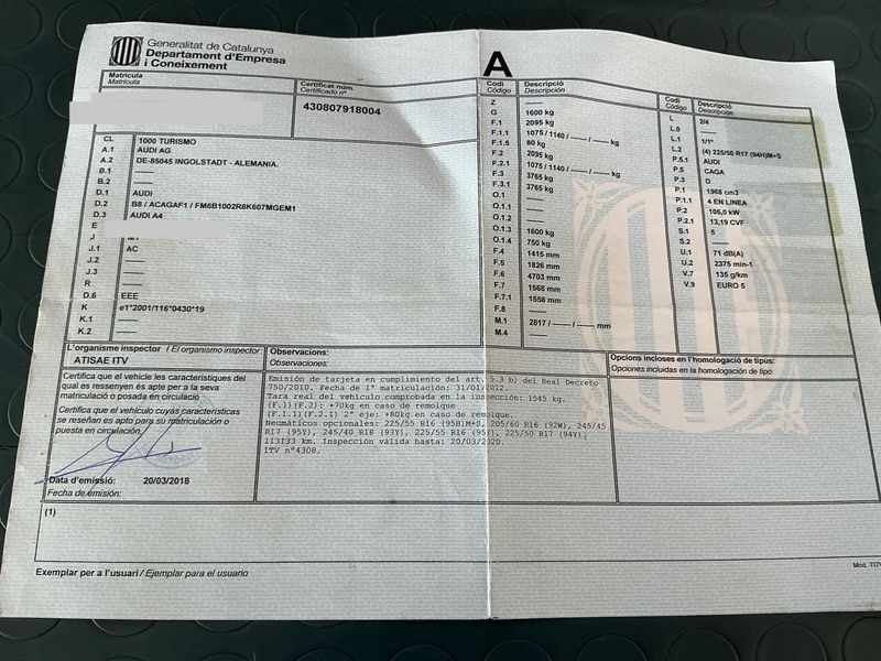 Audi A4 2.0 TDI 2012 – снимка 16