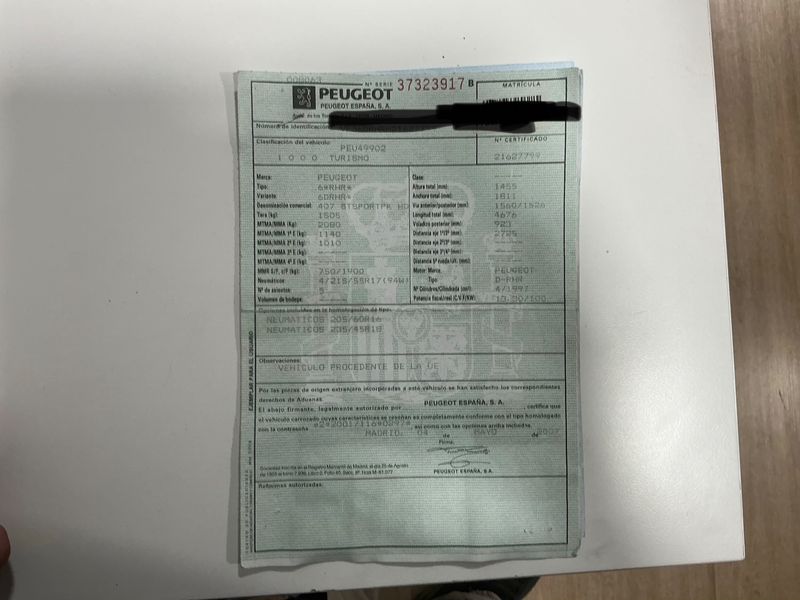 Peugeot 407 2.0 HDi ST Sport Pack 2007 – снимка 6