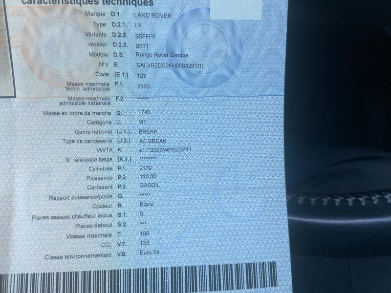 Land Rover Evoque 2.2 Td4 Pure Technik 2015 – снимка 21