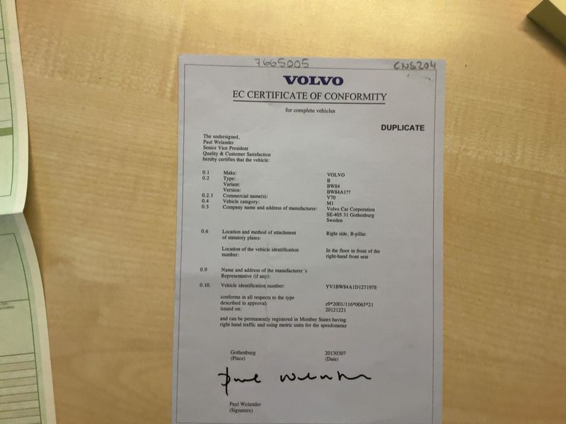 Volvo V70 1.6 D2 Momentum 2013 – снимка 21